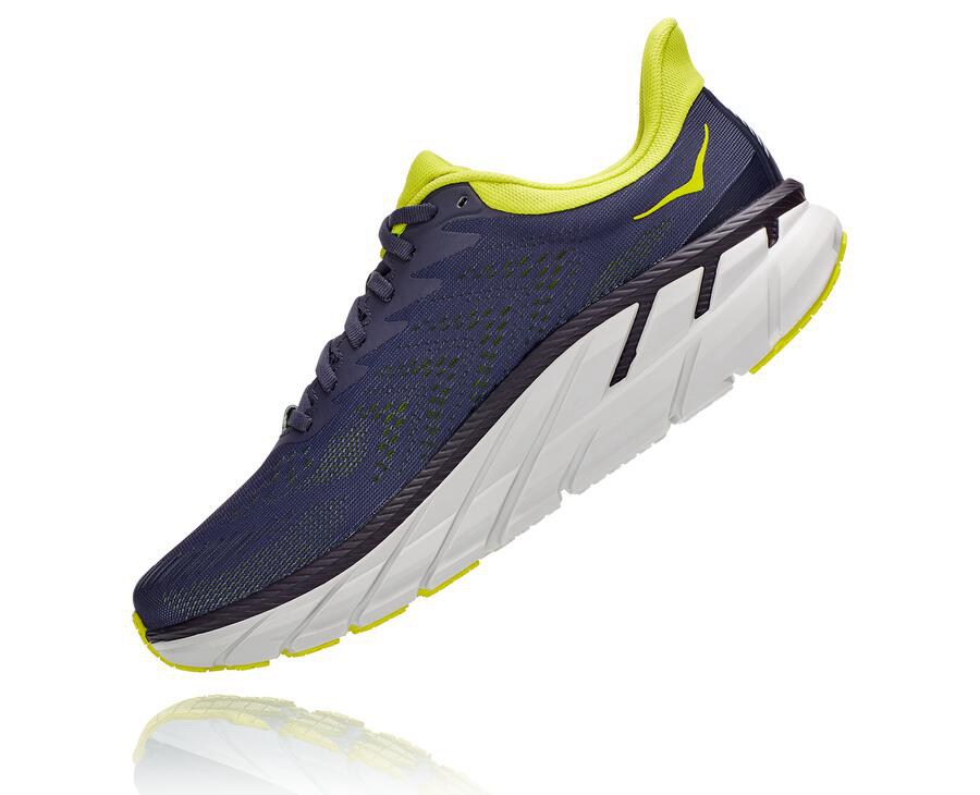 Hoka One One Tenisky Panske Námornícka Modrá - Clifton 7 - 37620-VTYO